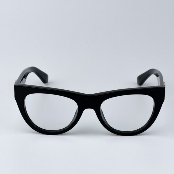 Off-White STYLE 4 AF 11000 BRAND NEW Eyeglasses Black Blue Block Unisex Cat Eye - Picture 4 of 10